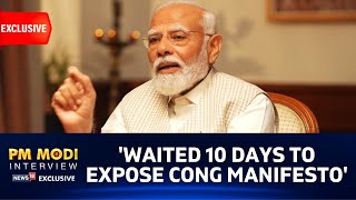 PM Modi's Critique of Congress Manifesto: A Closer Look | #PMModiToNews18 Exclusive | PM Modi News