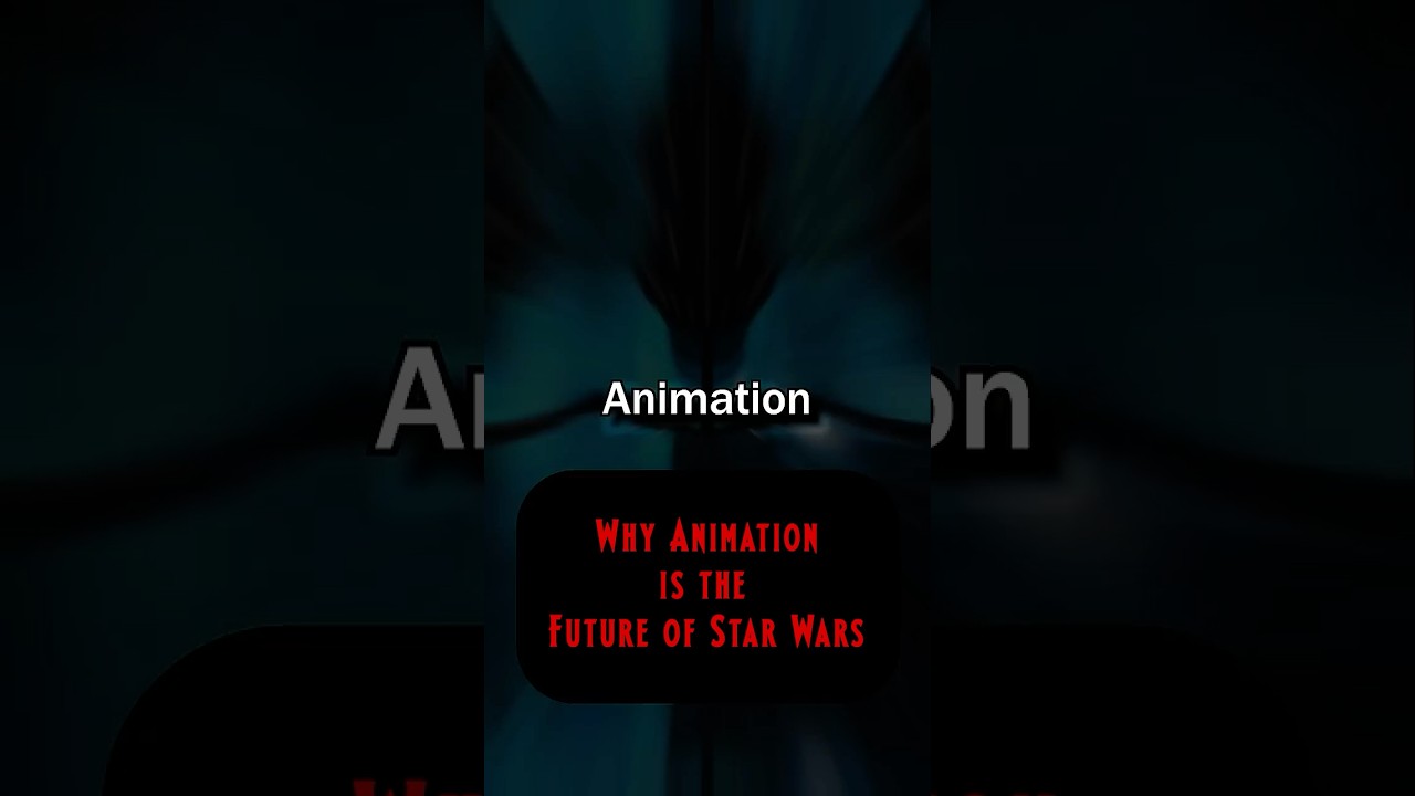 Star wars NEEDS to be animated
