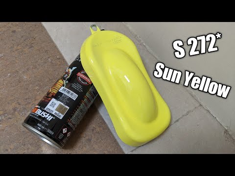 Sunshine Yellow Spray Paint