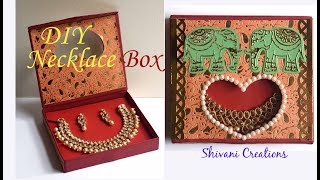 Hi friends.. this video is about how to make beautiful necklace box
using card board in easy steps. #bestfromwaste #handmadejewellerybox
please subscribe my ...