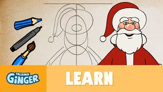 Let’s Draw Santa - Talking Ginger’s Scribblemania screenshot 5