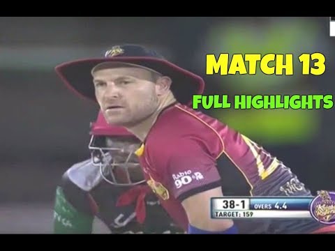 CPL T20 2017 Match 13 - Trinbago Knight Riders vs St Kitts and Nevis Patriots Full Highlights HD