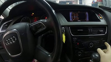 (Tip of the day) 2011 Audi (B8) A4 -Trunk Locking