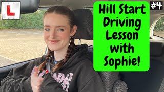 Hill start driving lesson in a MANUAL!