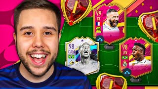 98 Vinicius JR, 99 Benzema & 98 Ronaldinho 🤩 FUT Champs - FIFA 23 Ultimate Team