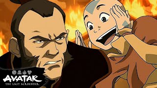 Avatar Aang Fights Admiral Zhao 🔥 | Full Scene | Avatar: The Last Airbender