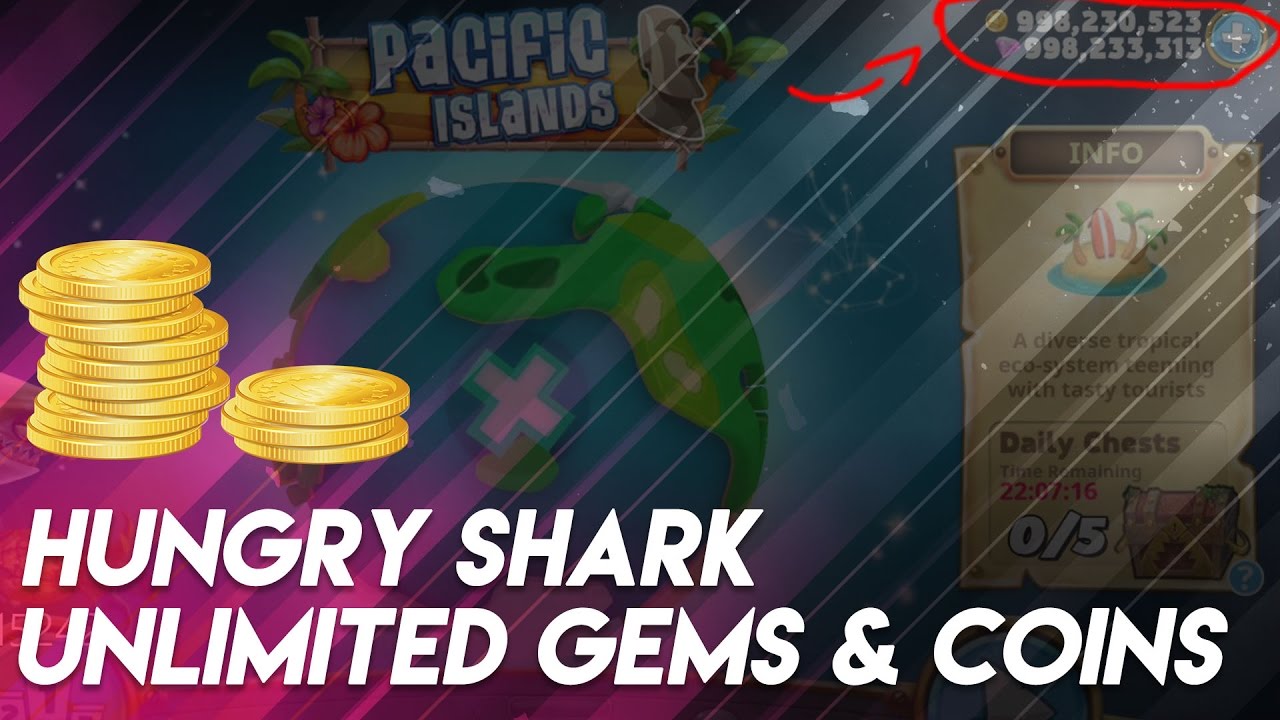 Hungry Shark Evo HACK (unlimited coin & gems) Working YouTube