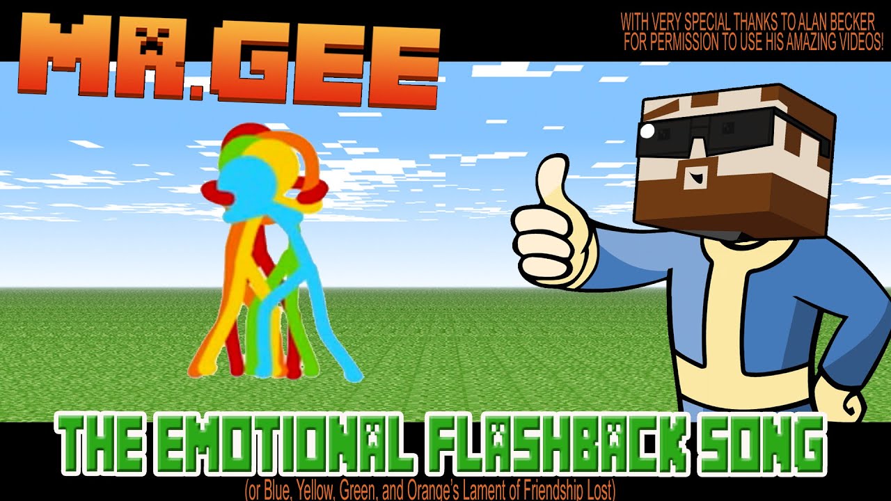 The Emotional Flashback Song (Animation vs Minecraft song) - YouTube
