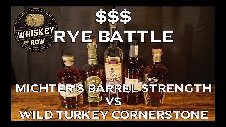 $$$ Rye Blind Tasting! Michter's Barrel Strength vs Wild Turkey Cornerstone...