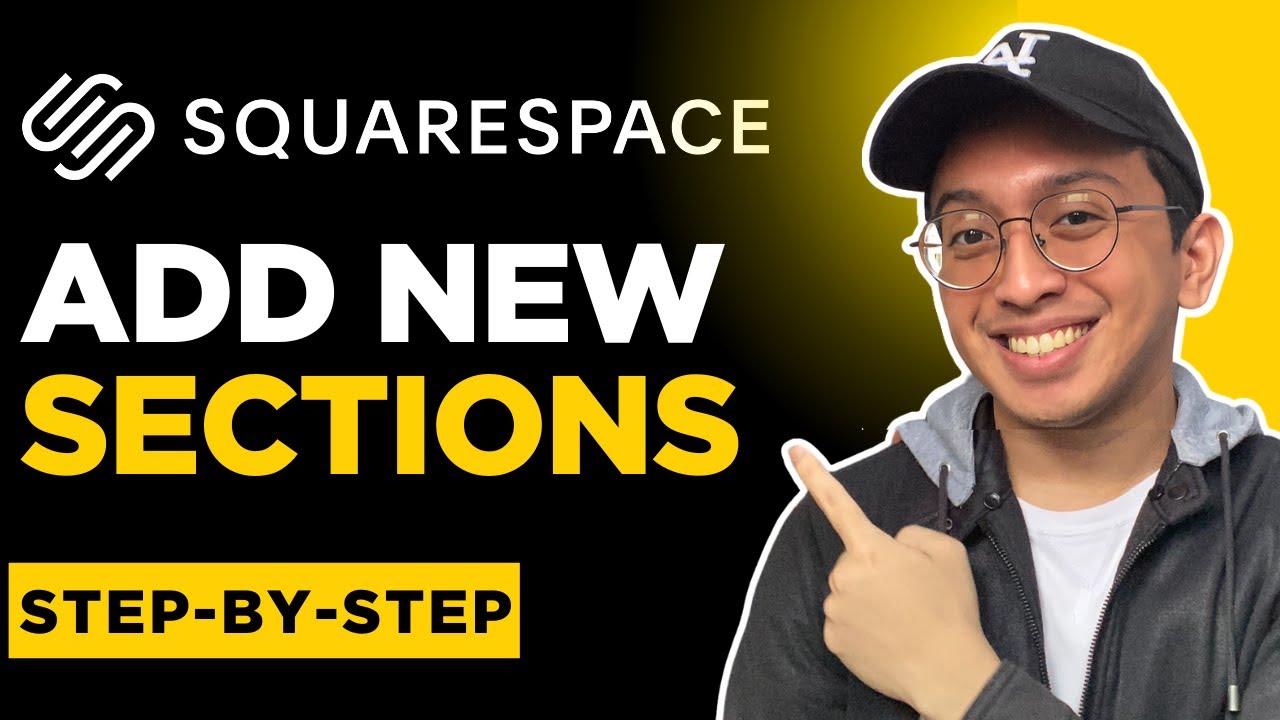 How to Create a New Section in Squarespace Website | Add New Sections ...