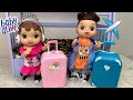 Baby Alive Abby Packing for Vacation Doll Travel Routine