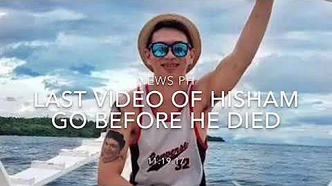 LAST VIDEO OF HISHAM GO BEFORE HE DIED