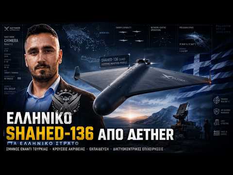 ΕΛΛΗΝΙΚΟ SHAHED-136 από Aether για Ελληνικό Στρατό - Σμήνος έναντι Τουρκίας και κρούσεις ακριβείας