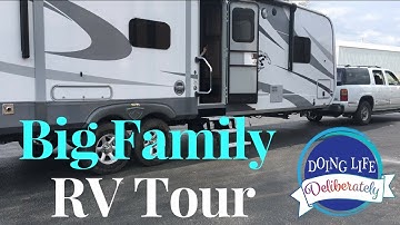 BIG Family 🚌 RV Tour: 2018 Highland Ridge Open Range 310BHS