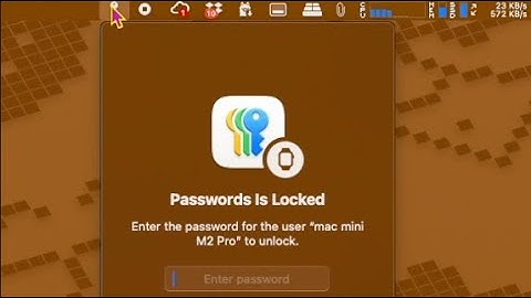 How to Show Passwords App on Menu Bar in macOS 15 .1