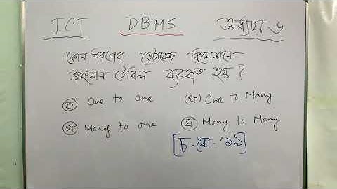 DBMS || ICT chapter 6 || HSC 