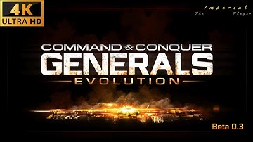 C&C Generals Evolution Command & conquer Red Alert 3 Mod full Cinematic showcase 4K