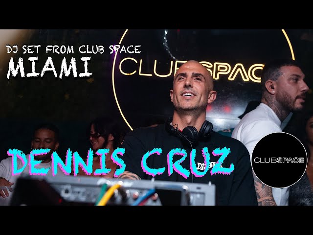 DENNIS CRUZ @ Club Space Miami -SUNRISE DJ SET presented by Link Miami Rebels class=