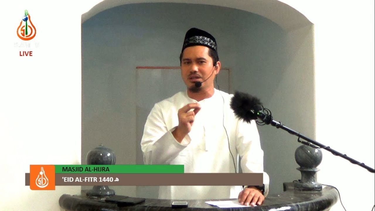 'Eid Al-Fitr Khutba(1440/2019) - Shaykh Hayder Buddin (Tausug Khutba)