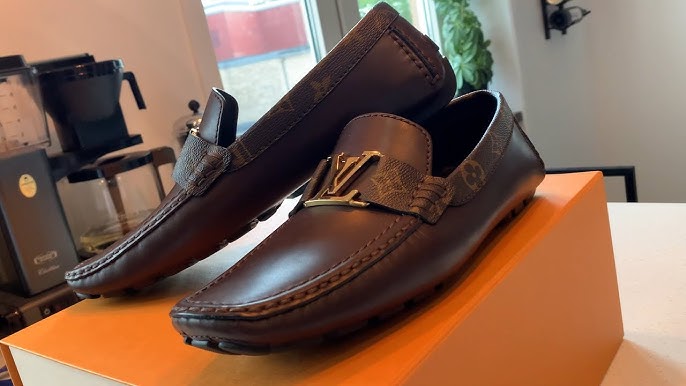 Unboxing Louis Vuitton Hockenheim Men's Loafers in Brown 