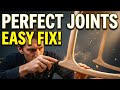 Build a Rocking Chair Episode 34 Clean Up the Leg to Rocker Joints of the Maloof style Rocking Chair