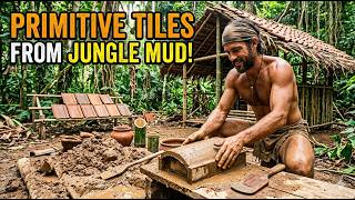 Primiitive Survival Skills Mud tiles #survival #creativesurvival #bushcraft #primitive