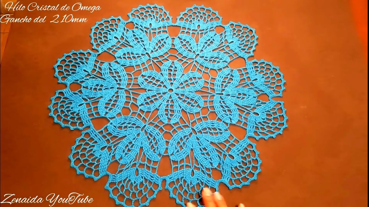 Carpeta Maravillosa Crochet  #Zenaida