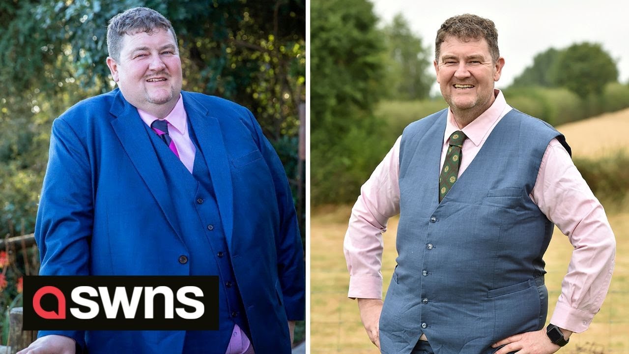 UK dad shed almost half his body weight by dancing to TikTok songs | SWNS