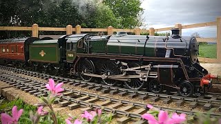 #livesteam & electric locomotives #gauge1 model steam trains Aster Bowande Project #G1MRA by HawkerFury 505 views 1 month ago 9 minutes, 34 seconds