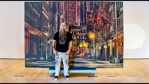 End of an era 2025 8x12 ft painting