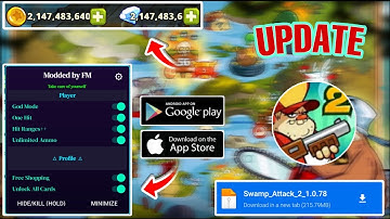 Swamp Attack 2 Mod Apk v1.0.78 | Unlimited Money, Unlock All Skin, One Hit