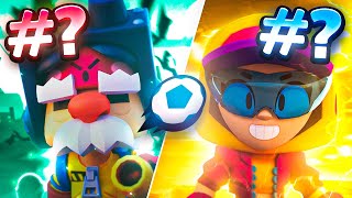 The BEST 6 BRAWLERS for BRAWL BALL! ⚽