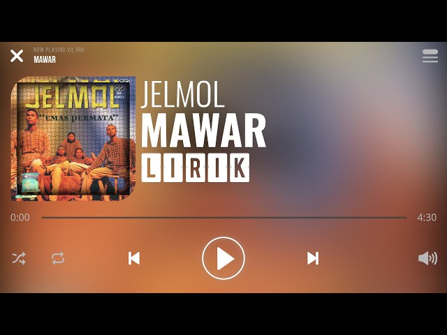 Jelmol - Mawar [Lirik] class=