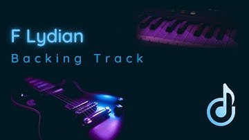 F Lydian - Dreamy backing track for guitar