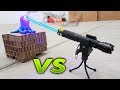 LASER VS MUÑECO INDESTRUCTIBLE!! PODRA QUEMARLO?