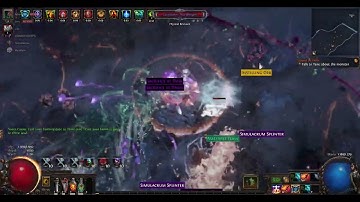 Path of Exile 3.20  Ward loop scion 100% delirium