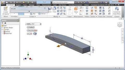 Exercise 1, Section 1 Autodesk Inventor   Getting started