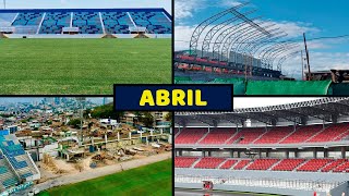 ACTUALIZACIÓN ABRIL  Así avanzan los NUEVOS ESTADIOS y REMODELACIONES en CENTROAMÉRICA