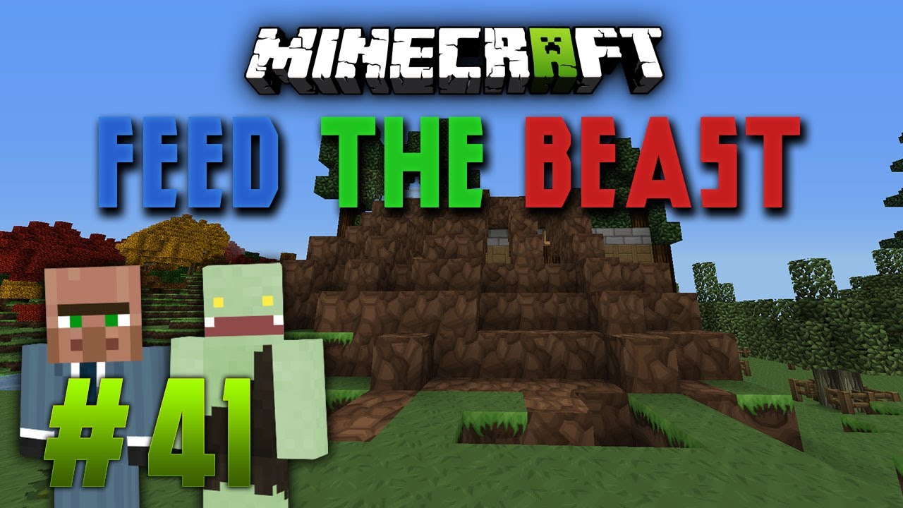 Seltsame Folge :D! - Minecraft: Feed The Beast #41 | ungespielt lets play a little game