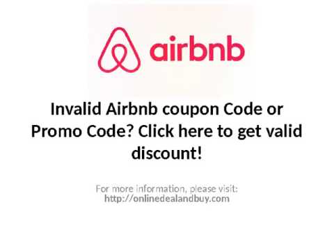 Valid Airbnb coupon Code or Promo Code