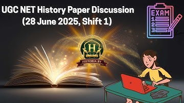 UGC NET History Paper Discussion (28 June 2025, Shift 1) | 10 Important Questions with Explanations
