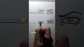 3 Anime Eye Expressions! 👀🔥 | Surprised, Wondering & Angry