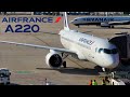 FIRST INAUGURAL FLIGHT Air France Airbus A220 🇫🇷 Paris CDG - Berlin Brandenburg BER 🇩🇪 FLIGHT REPORT