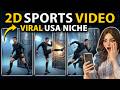 How to Create Viral 2D Ai Sports Shorts 🔥| 100% FREE