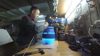 видео: Модернизация циклона для пылесоса. Усиление бочки. картинка: Модернизация циклона для пылесоса. Усиление бочки.