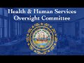 Health and human services oversight committee 121523