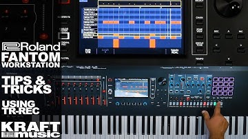 Roland Fantom - Tips and Tricks - Using TR-REC