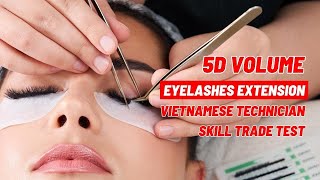 Man Le Huyen 1985 - 5D Volume Eyelashes extension technician - Spa Recruitment Agency in Vietnam