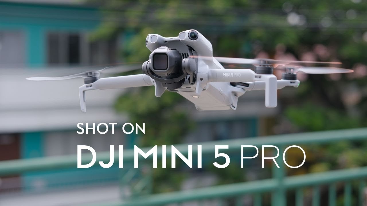 DJI Mini 5 Pro Sample Video (D Log M to Rec 709 - 4k60) - YouTube