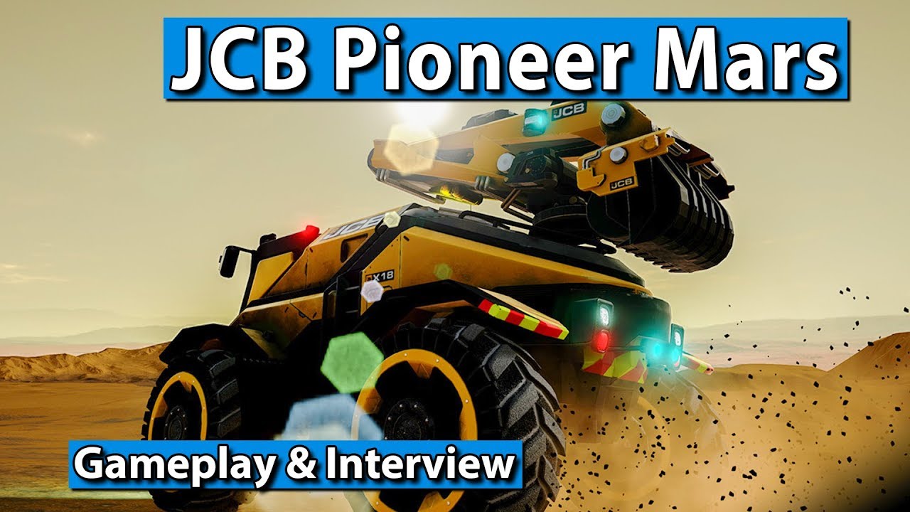 JCB Pioneer Mars - Ein Traktor Rover auf dem Mars? gamescom 2017 # ...